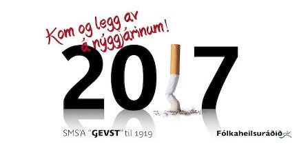 SMS-boð - Kom og legg av 2017